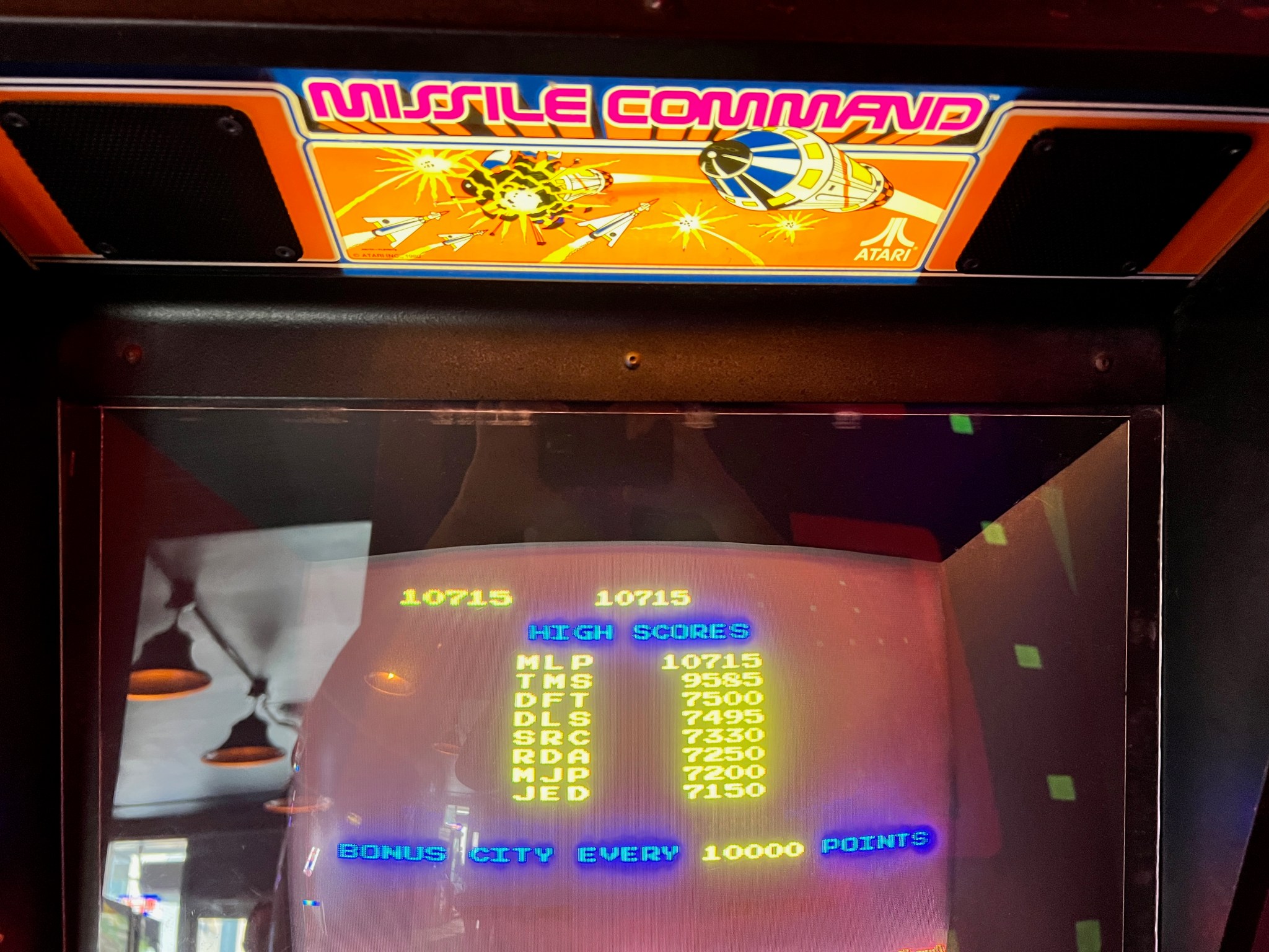 Class of '81 ms. pac man /galaga deluxe arcade machine