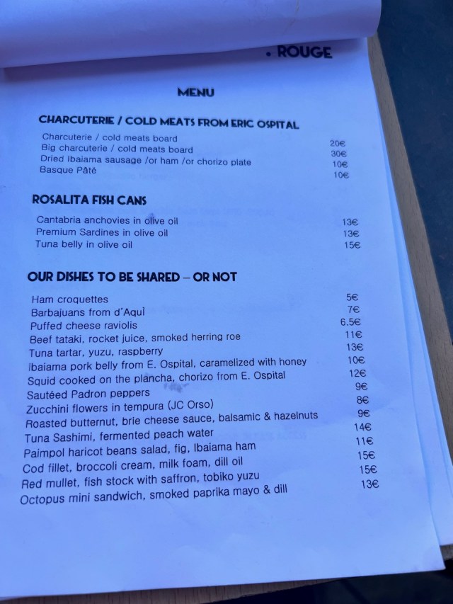 Restaurant Review: Rouge Restaurant – Bar à Vin, Nice, France | World ...